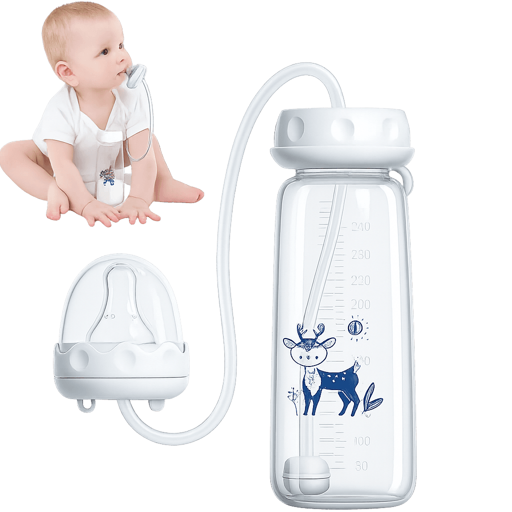 Hand Free Baby Feeder Bottle